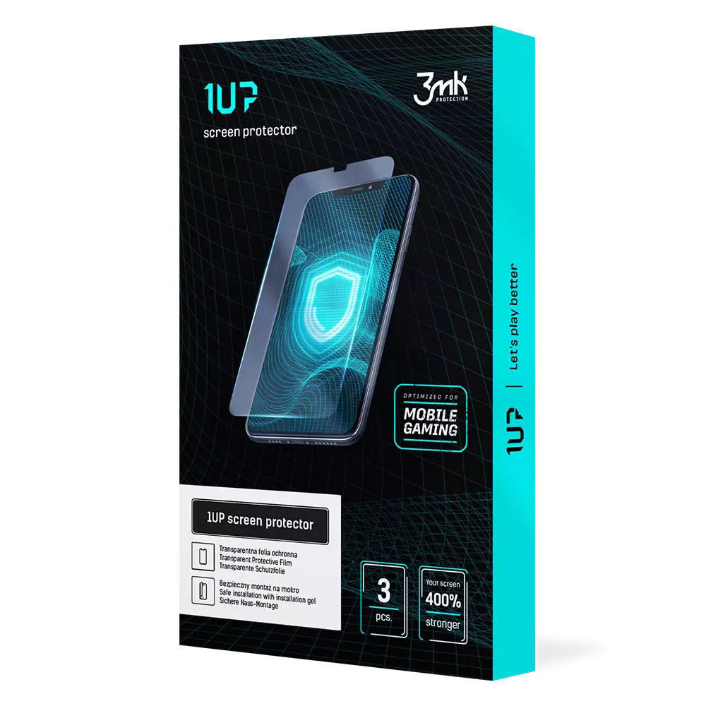 Garett OneKid Phone – 3mk 1UP puhelimen näytönsuoja