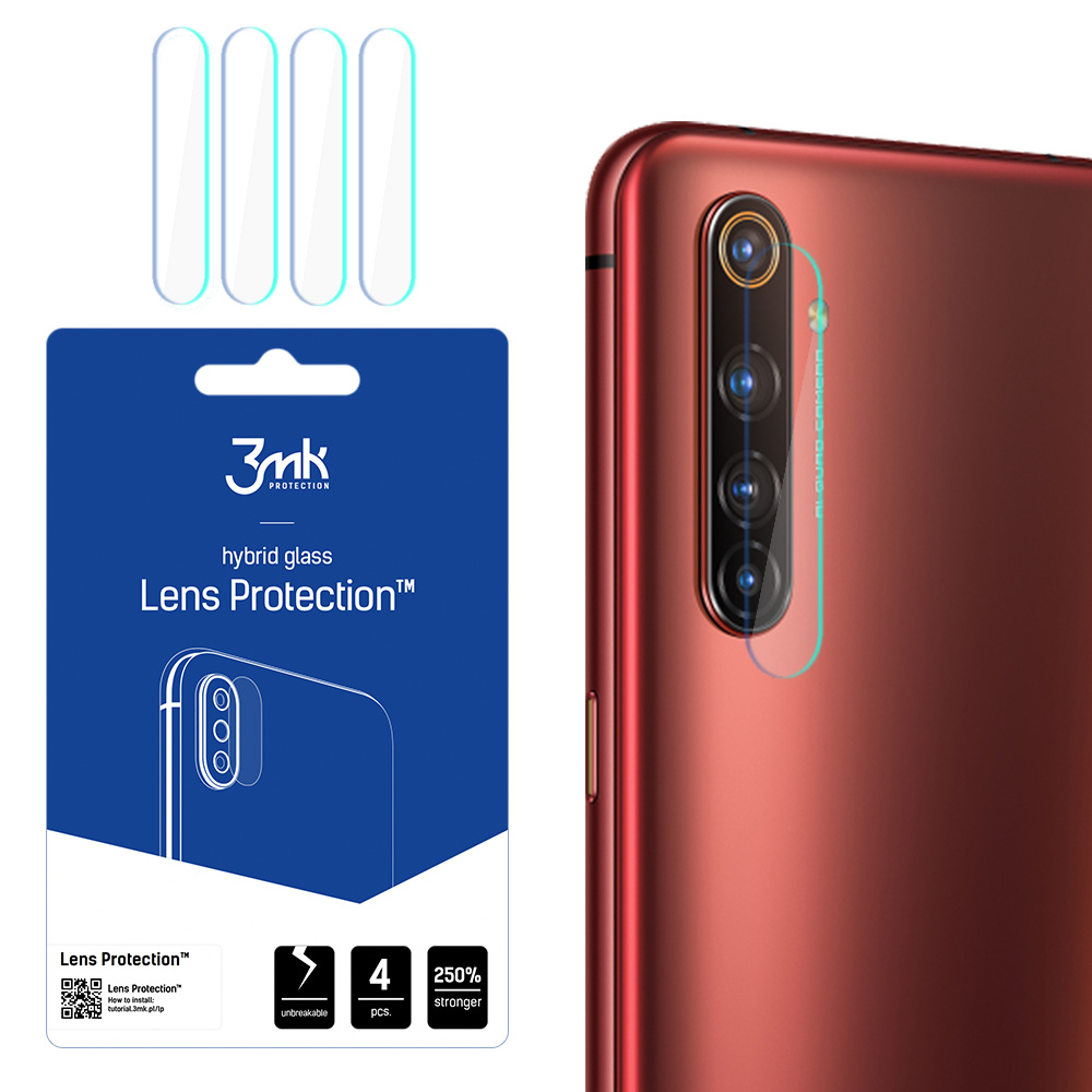 Realme X50 Pro 5G – 3mk Lens Protection kameran linssinsuoja
