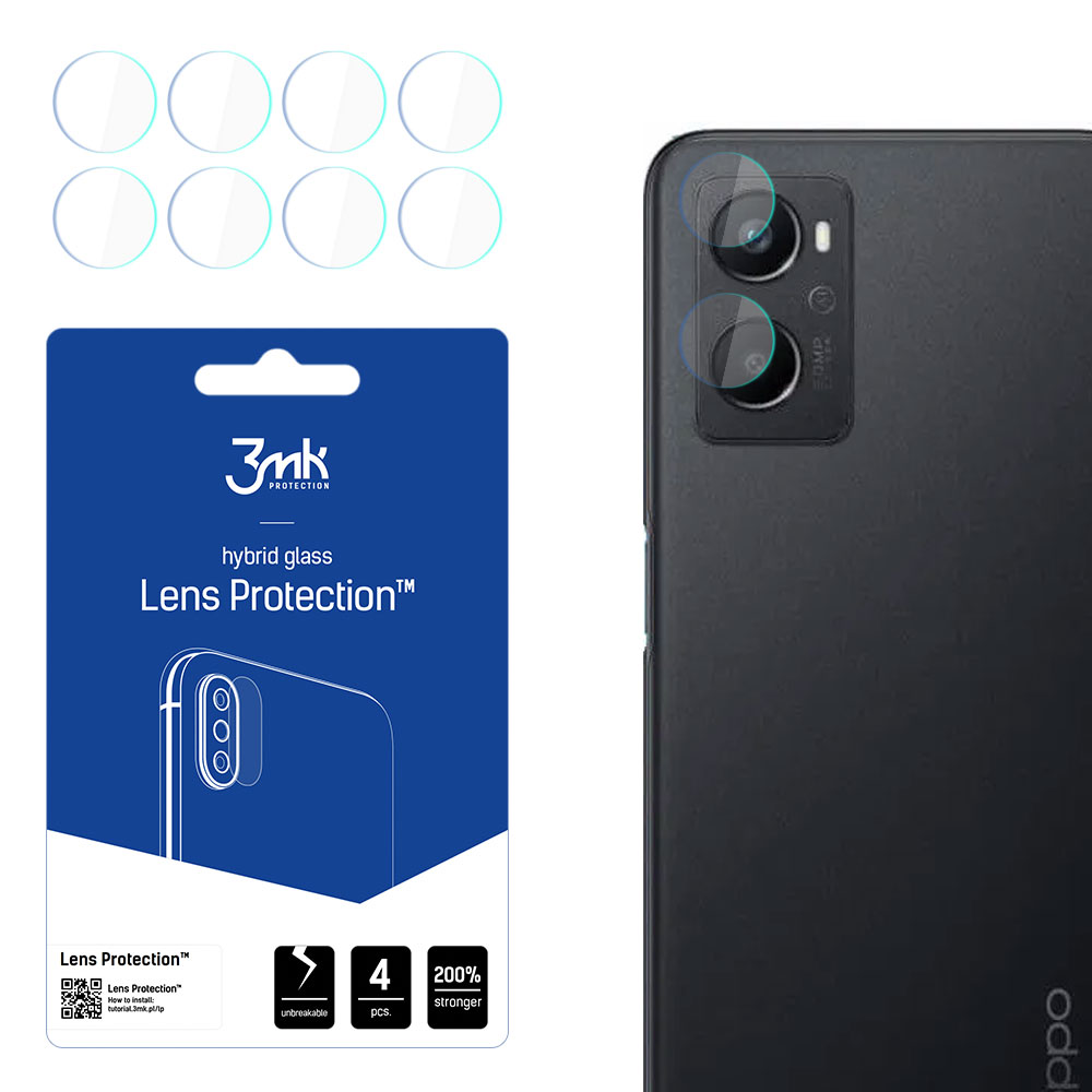 Oppo A96 4G – 3mk Lens Protection kameran linssinsuoja