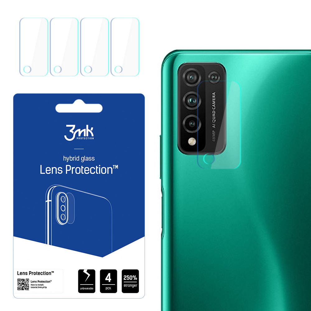 Honor 10X Lite – 3mk Lens Protection kameran linssinsuoja