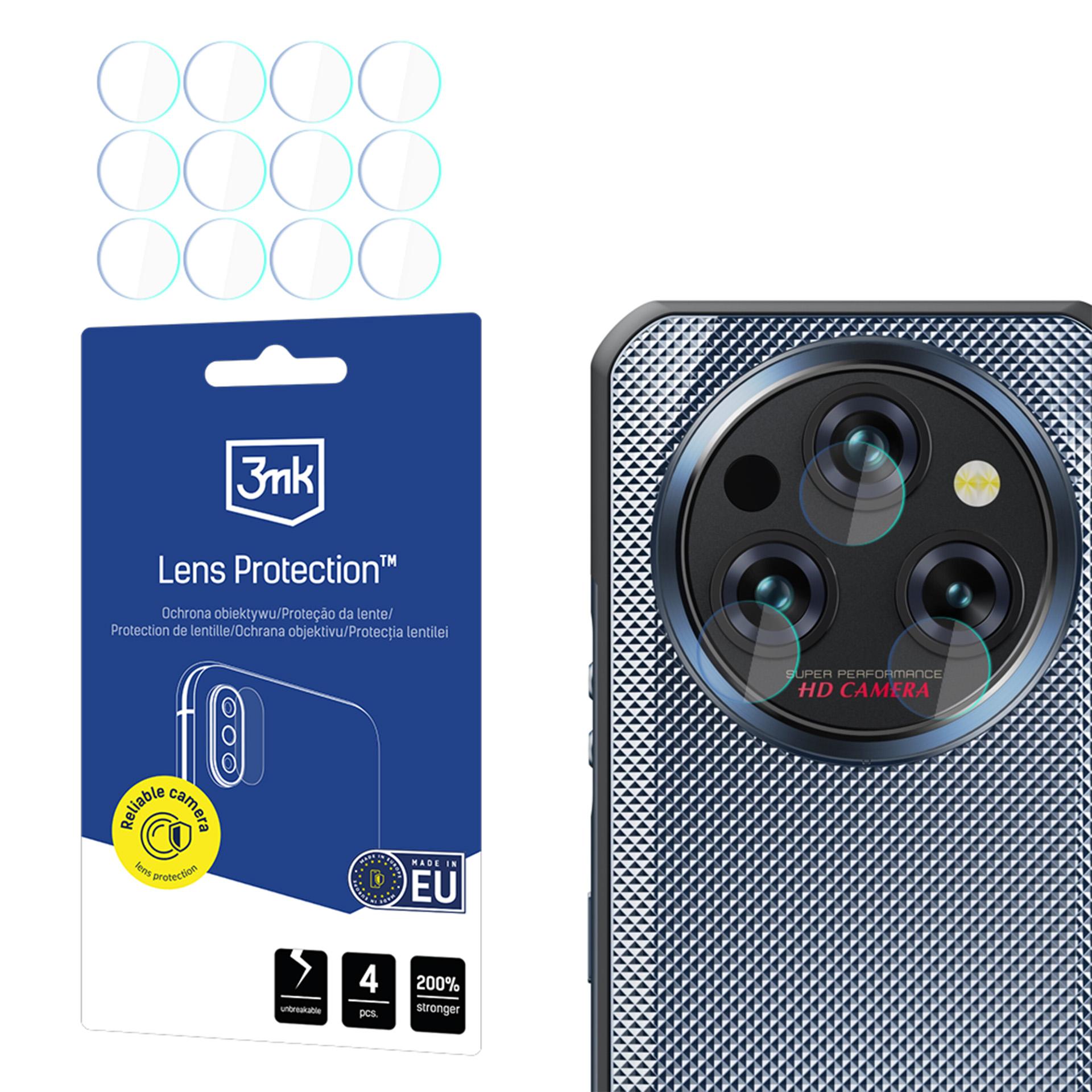 Oukitel WP35/WP35 S – 3mk Lens Protection kameran linssinsuoja