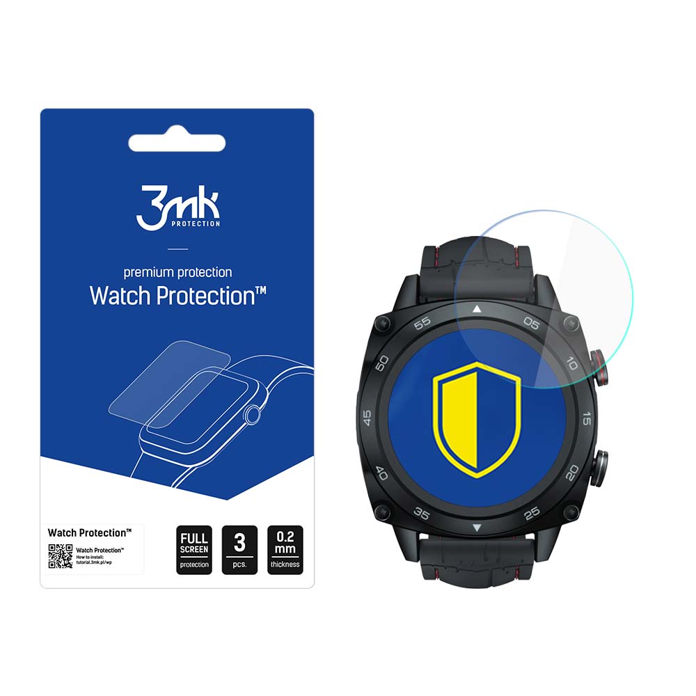Cubot C3 – 3mk Watch Protection FlexibleGlass älykellon näytönsuoja