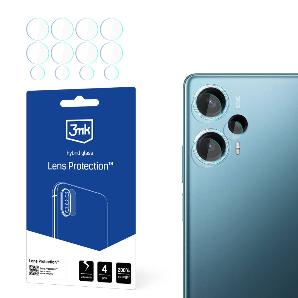 Poco F5 – 3mk Lens Protection kameran linssinsuoja