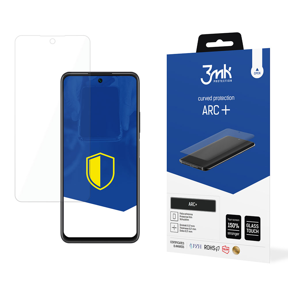 Huawei P Smart 2021 – 3mk ARC+ puhelimen näytönsuoja