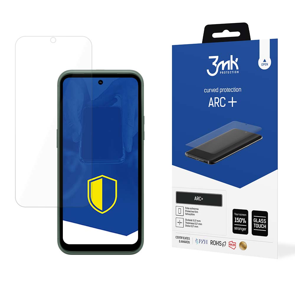 Nokia XR21 – 3mk ARC+ puhelimen näytönsuoja