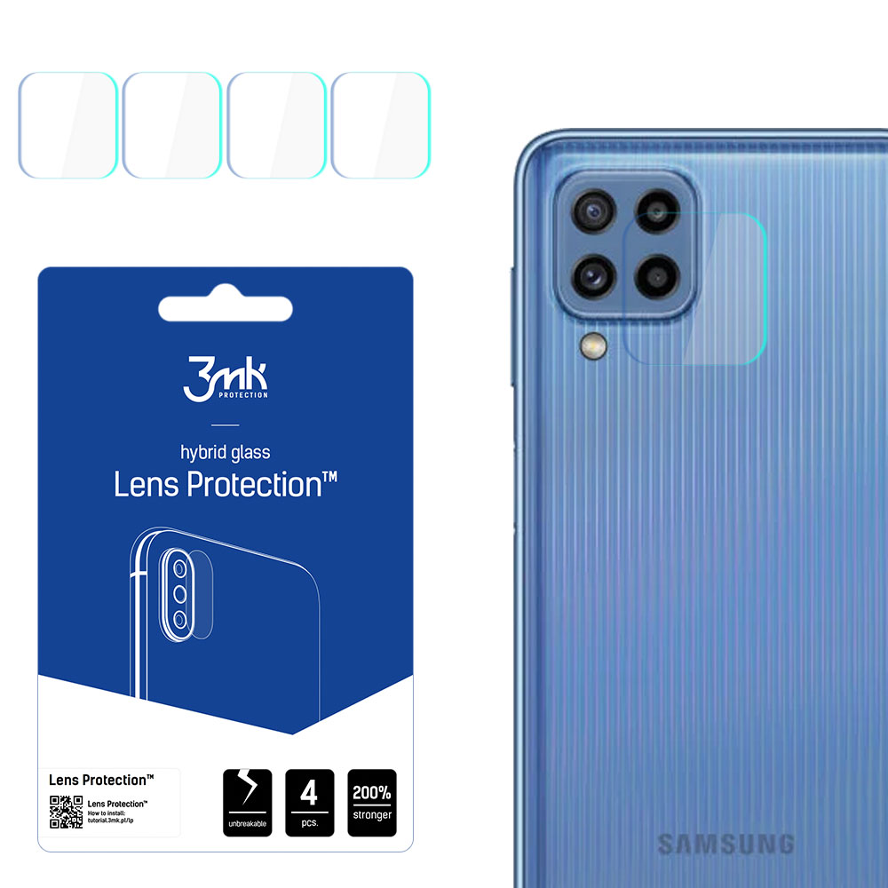 Samsung Galaxy M32 5G – 3mk Lens Protection kameran linssinsuoja