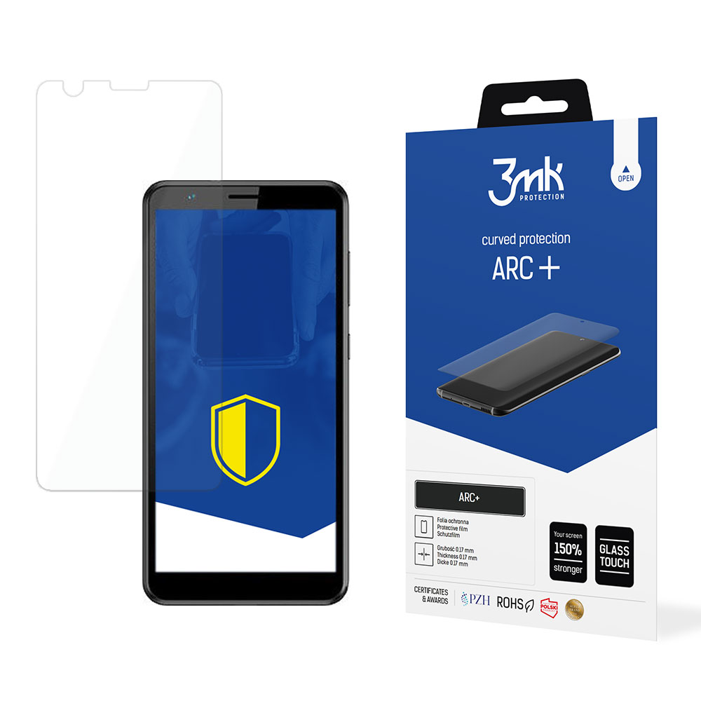 ZTE Blade A31 – 3mk ARC+ puhelimen näytönsuoja