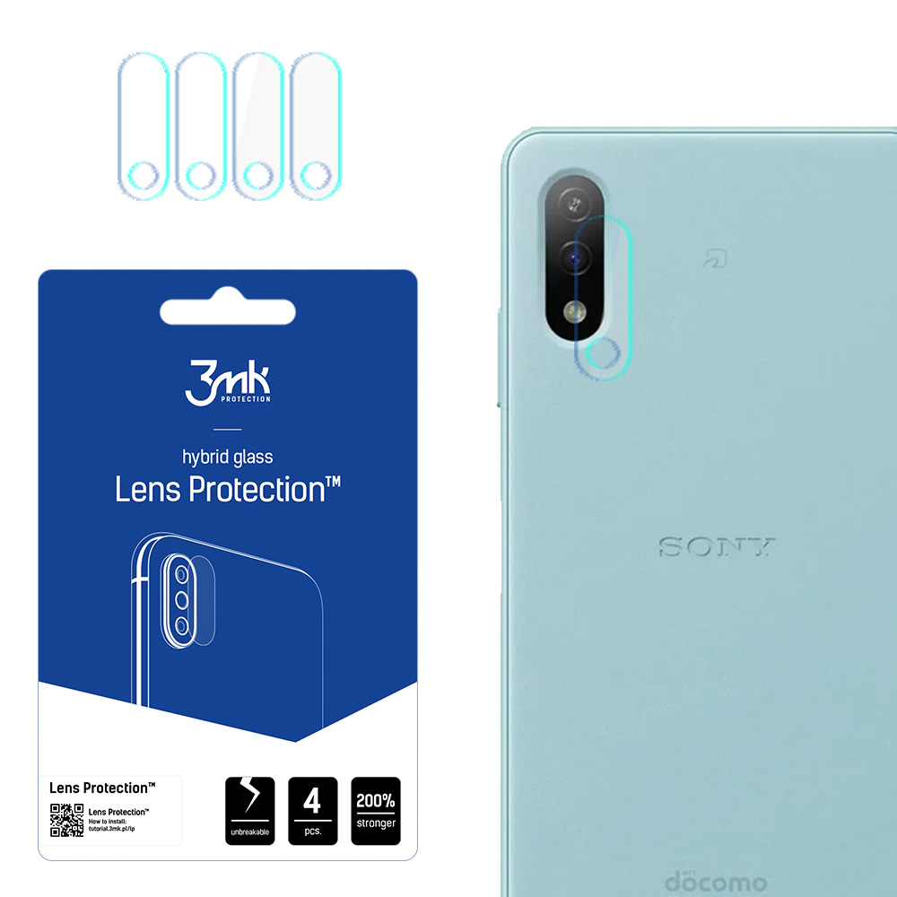 Sony Xperia Ace II – 3mk Lens Protection kameran linssinsuoja