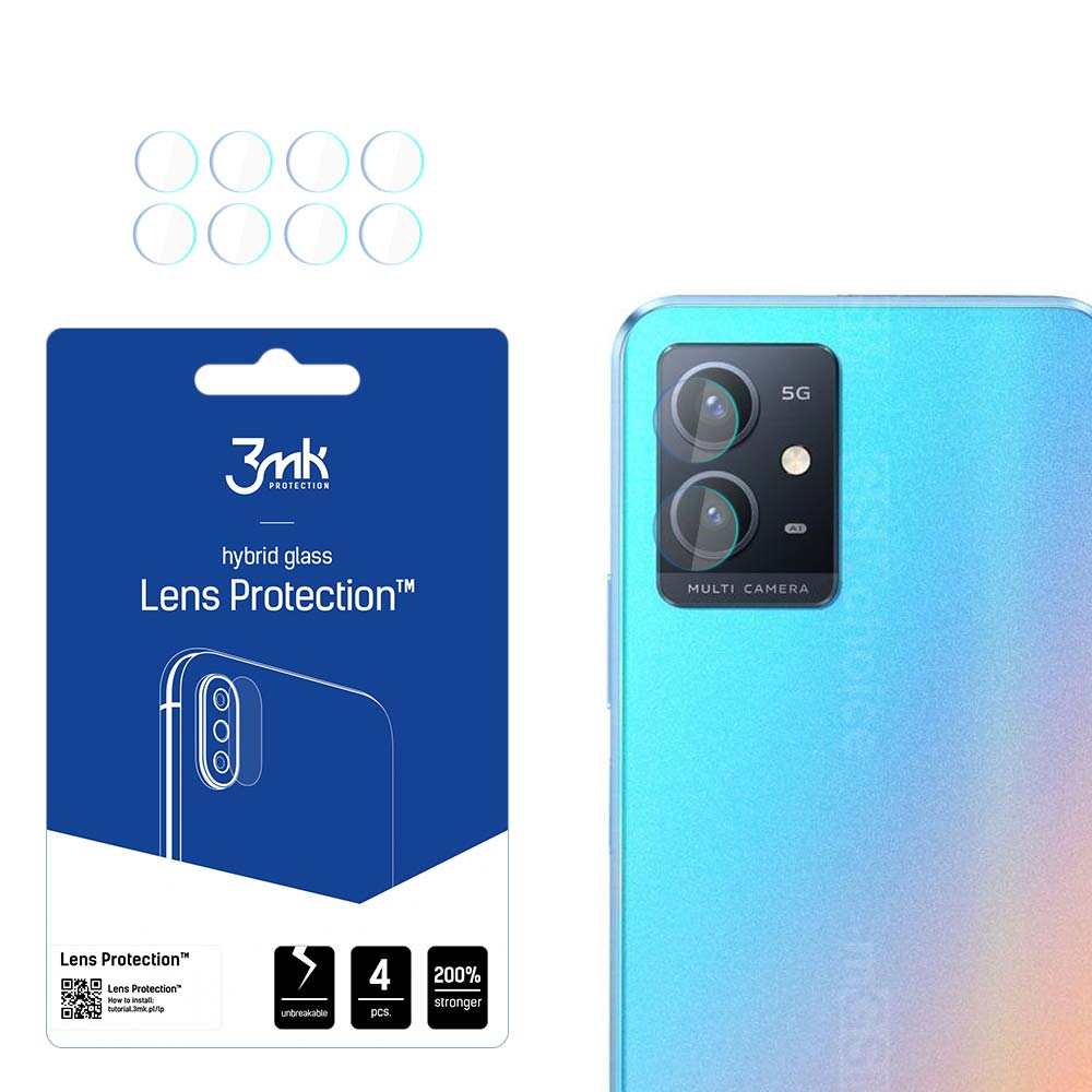 Vivo Y30 5G – 3mk Lens Protection kameran linssinsuoja