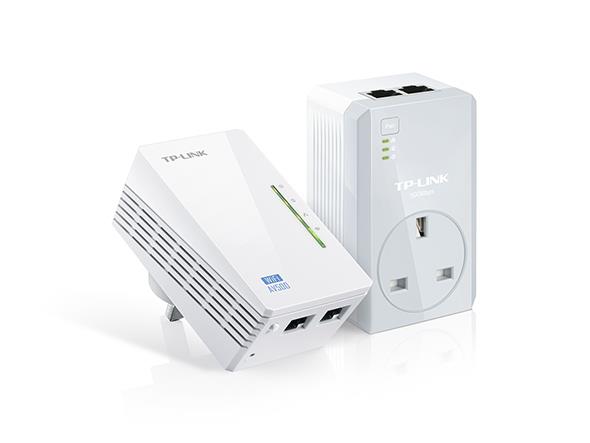 TP-Link TL-WPA4226 KIT Powerline-sovitinsarja, 500 Mbit/s