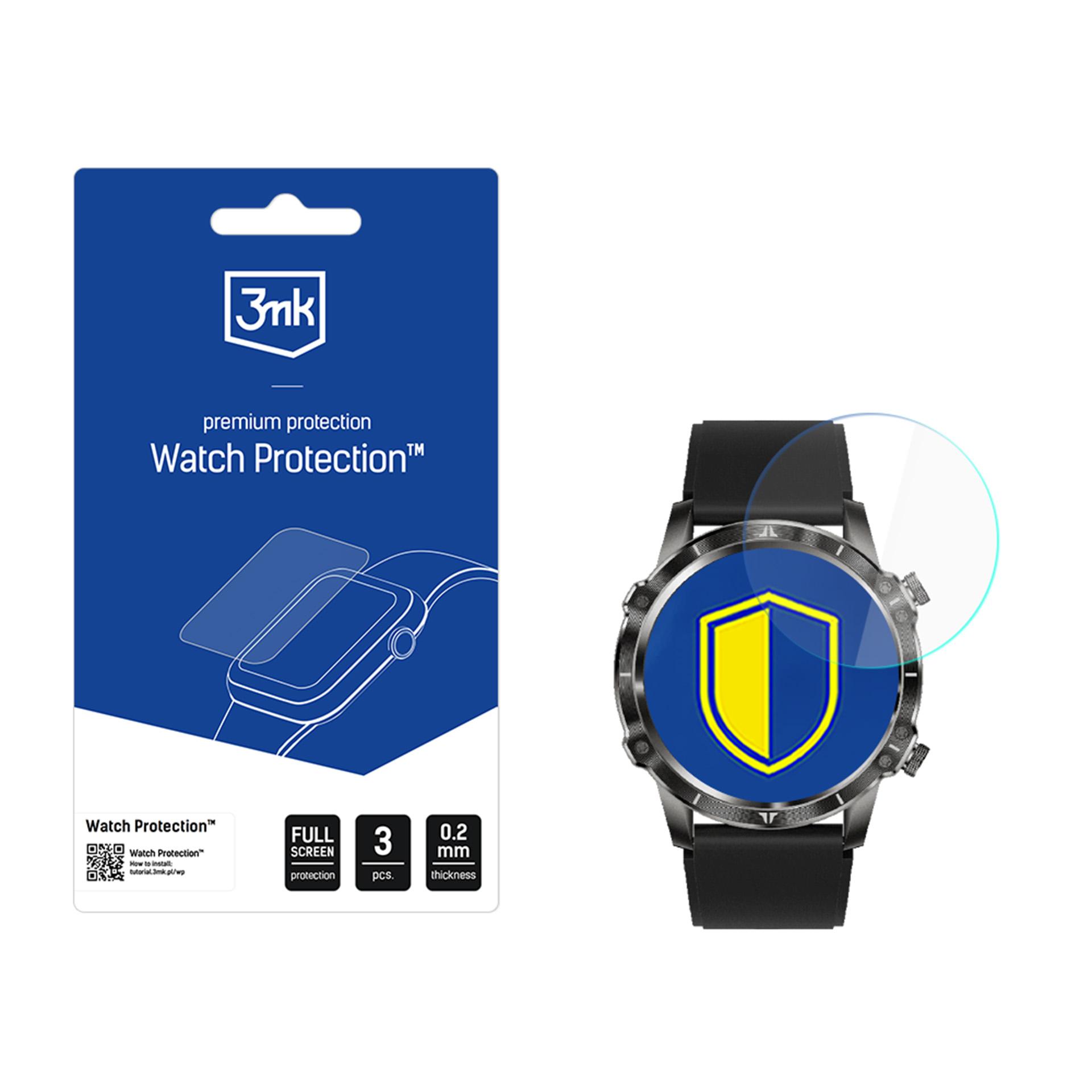 Carneo Adventure HR+ 2nd gen – 3mk Watch Protection FlexibleGlass älykellon näytönsuoja