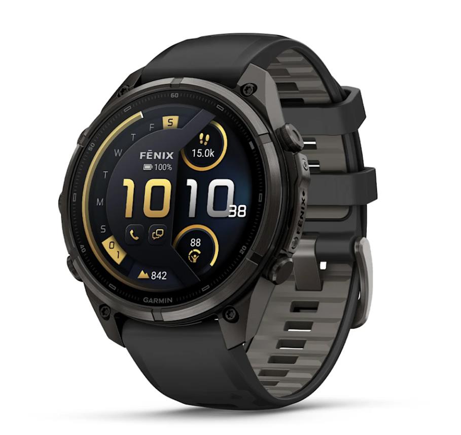 Garmin Fenix 9 Pro -älykello, hiilenharmaa, 010-04336-11