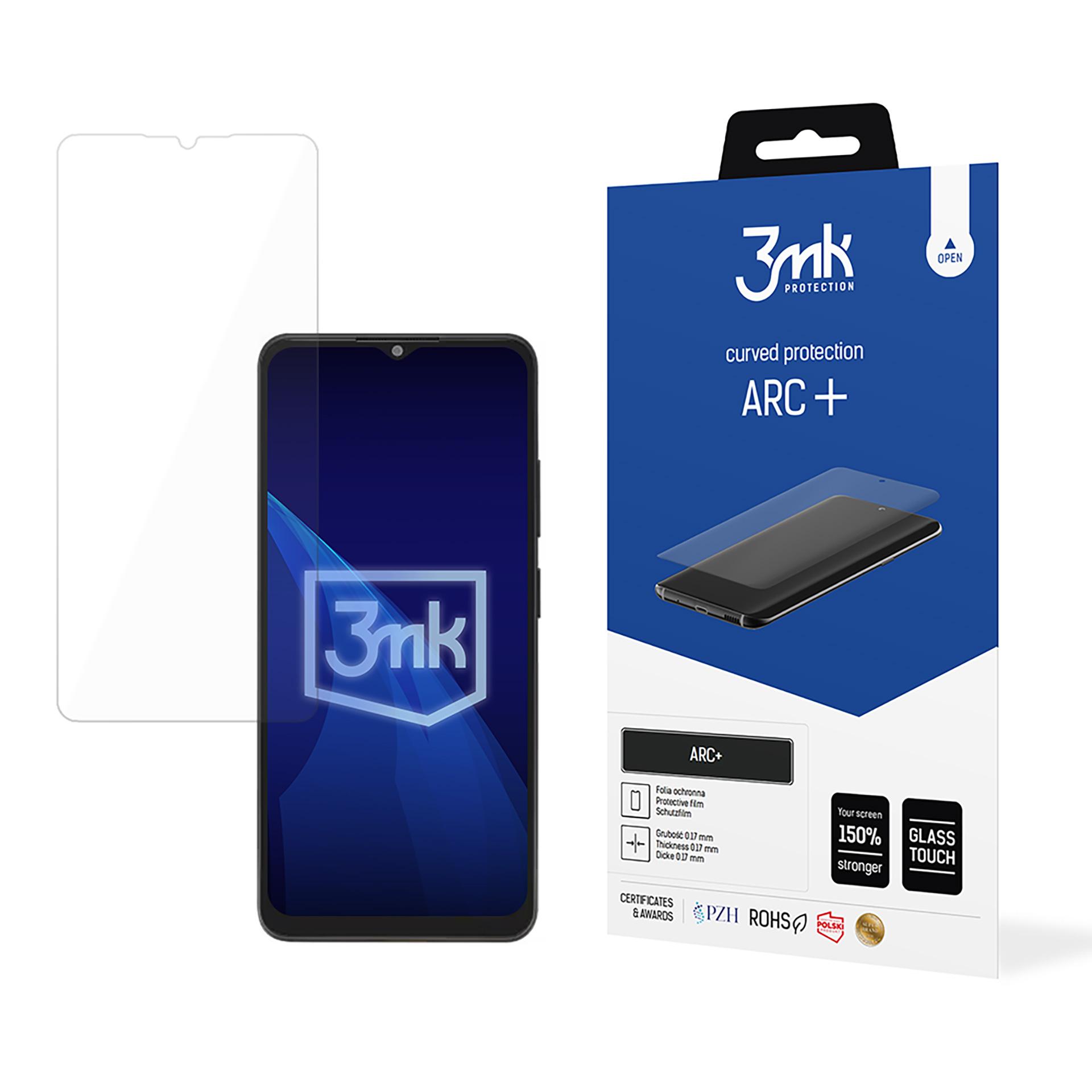 ZTE Optus X Pro 5G – 3mk ARC+ puhelimen näytönsuoja