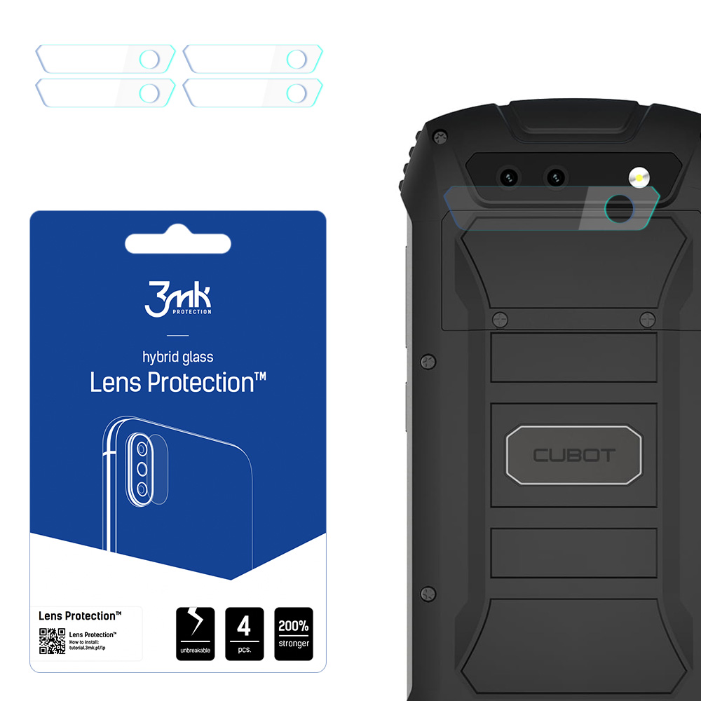 CUBOT King Kong Mini 2 – 3mk Lens Protection kameran linssinsuoja