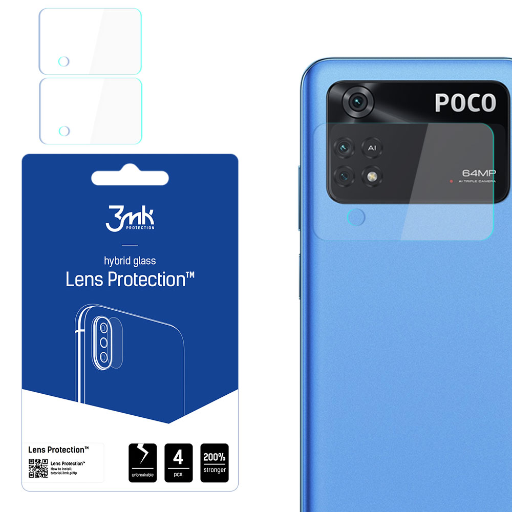 Xiaomi POCO M4 Pro – 3mk Lens Protection kameran linssinsuoja