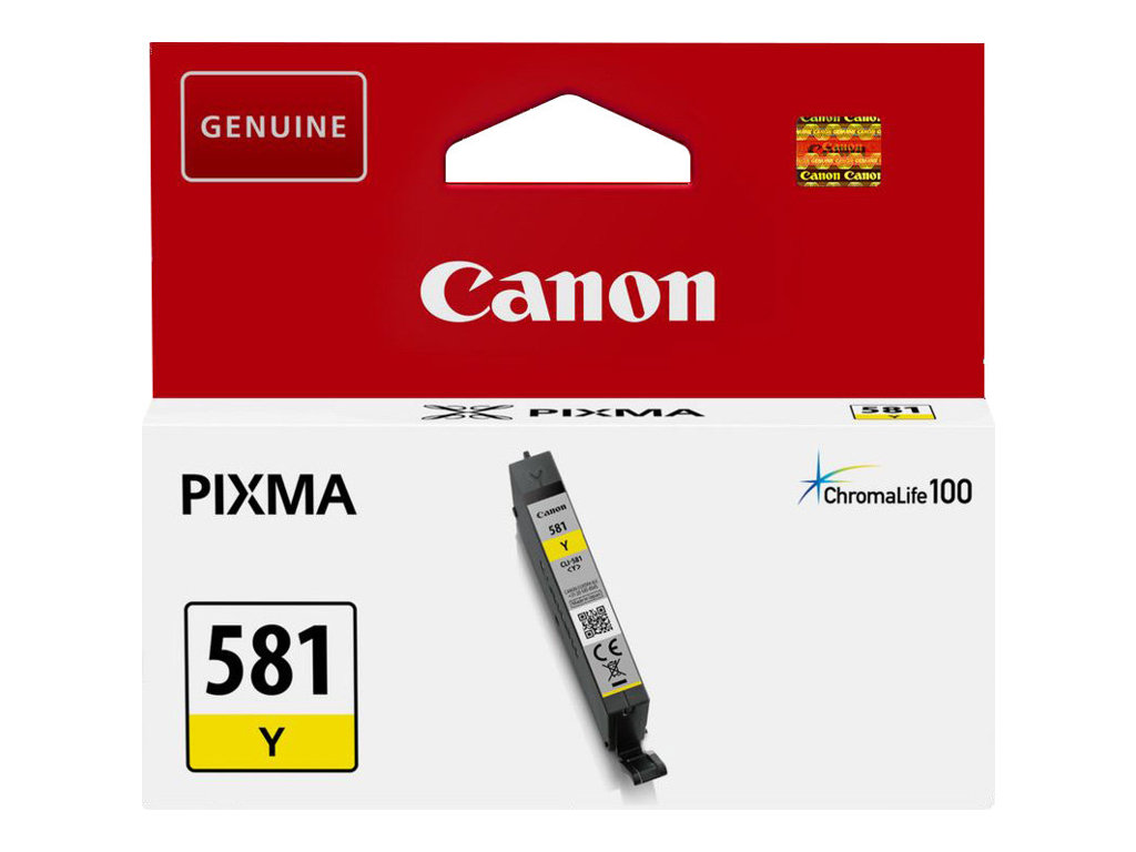 Canon CLI-581 Y mustekasetti, keltainen