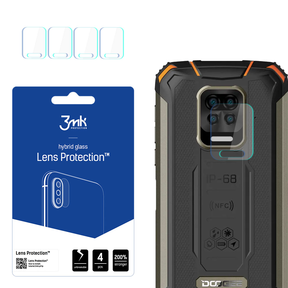 Doogee S59 Pro – 3mk Lens Protection kameran linssinsuoja