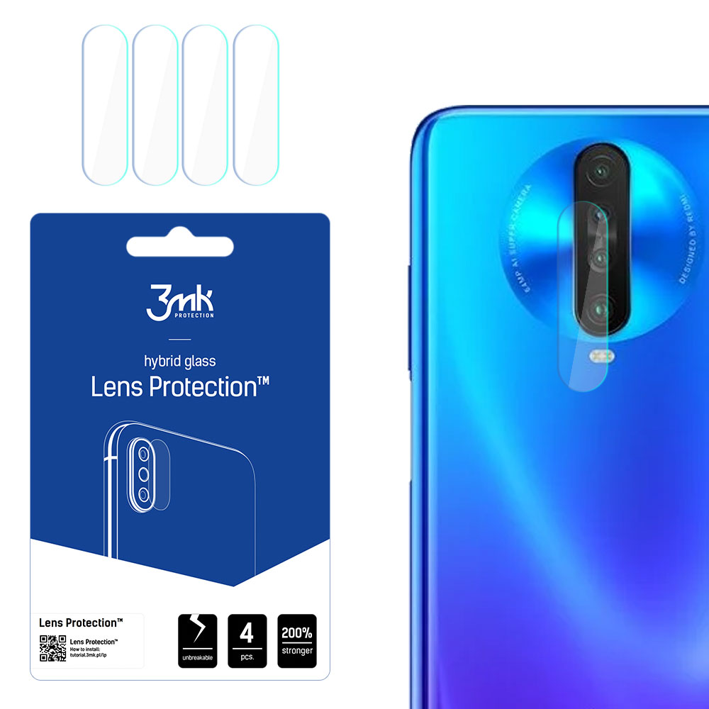 Xiaomi Redmi K30 – 3mk Lens Protection kameran linssinsuoja