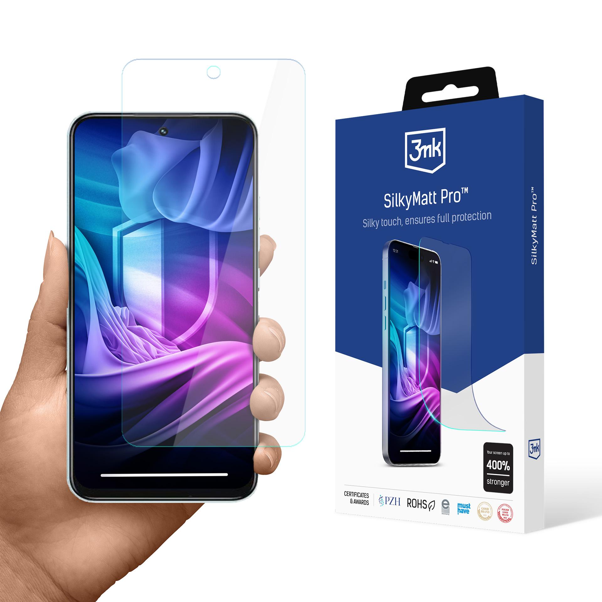 Tecno Spark 30 5G – 3mk Silky Matt Pro puhelimen näytönsuoja