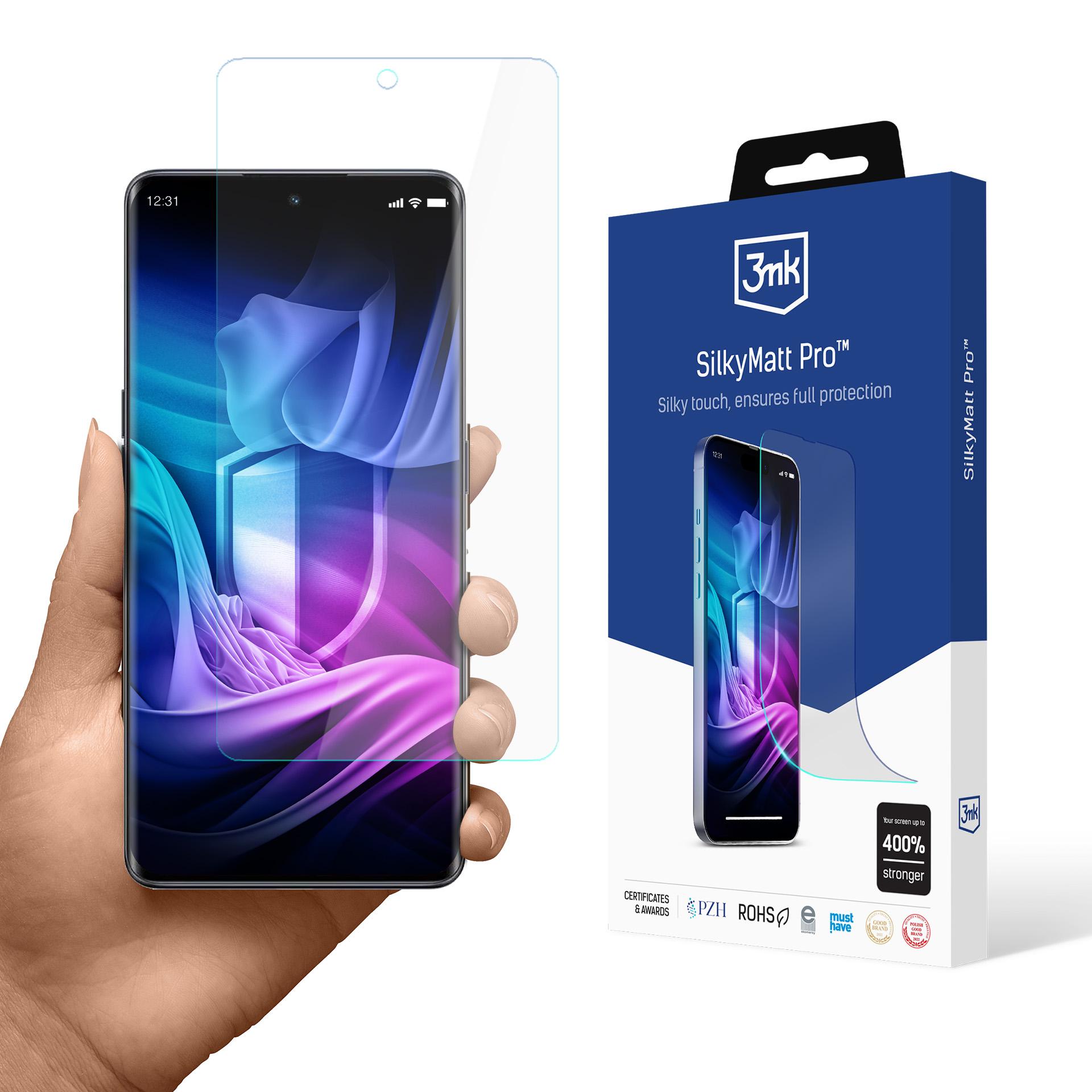 Oppo Reno8 T 5G – 3mk Silky Matt Pro puhelimen näytönsuoja