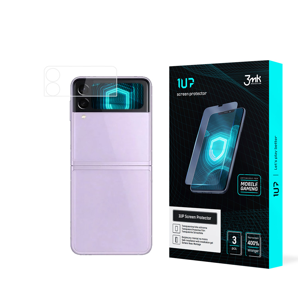 Samsung Galaxy Z Flip 3 5G (Front) – 3mk 1UP puhelimen näytönsuoja