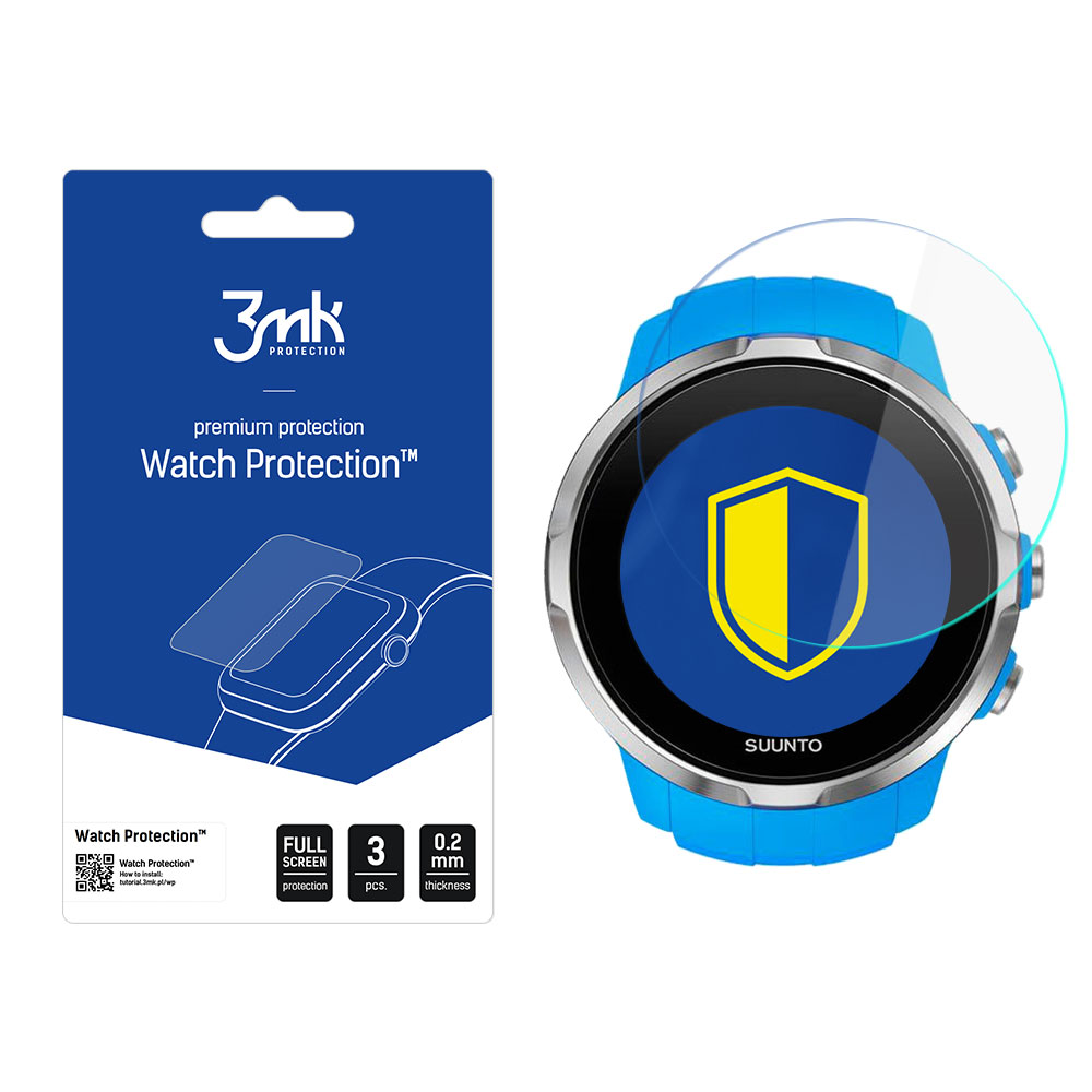Sunnto Spartan Sport HR – 3mk Watch Protection FlexibleGlass älykellon näytönsuoja