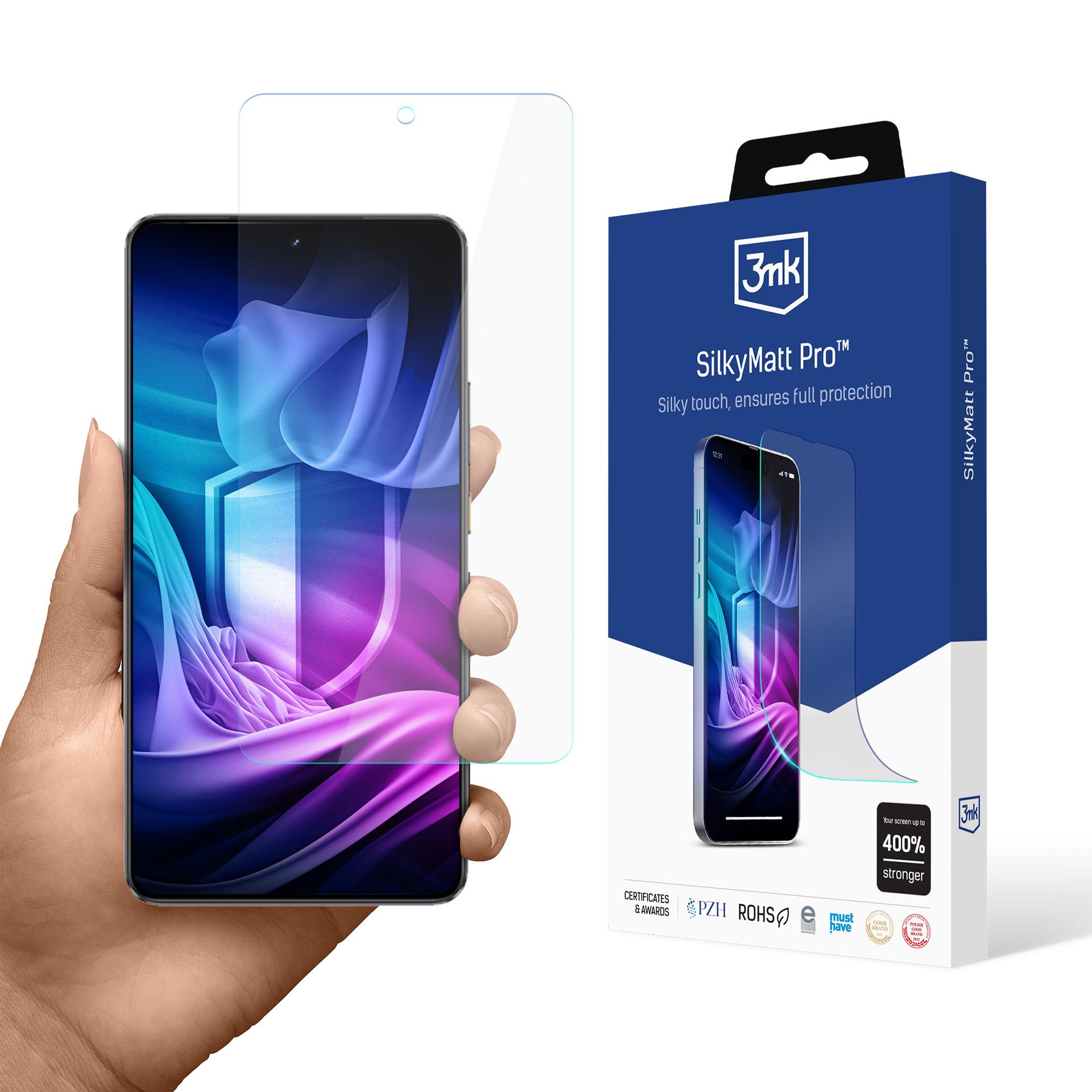 Realme GT 7T – 3mk Silky Matt Pro puhelimen näytönsuoja