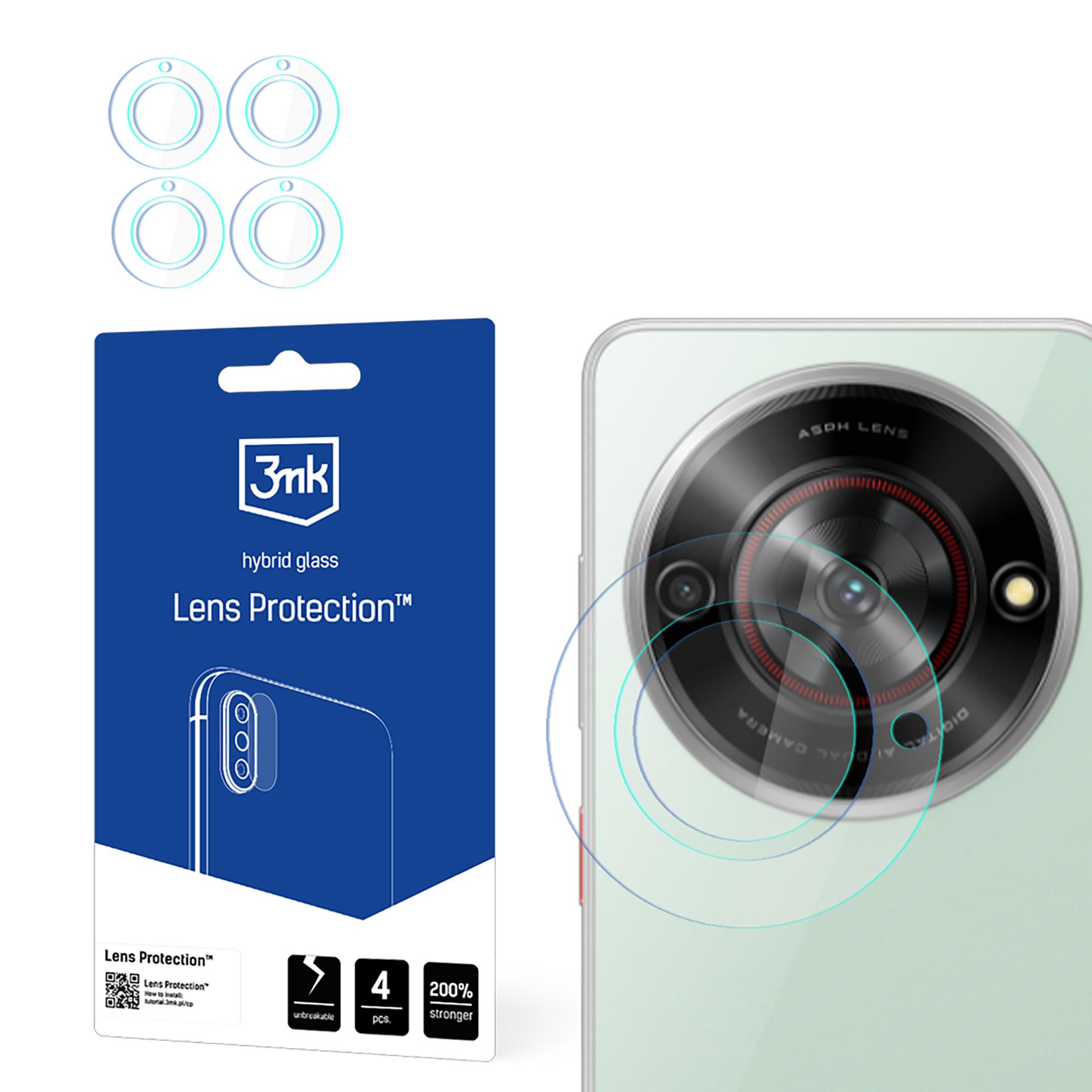 ZTE Blade A75 5G/Voyage 61 – 3mk Lens Protection kameran linssinsuoja