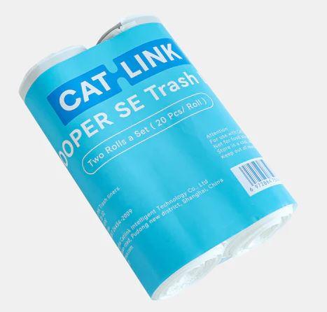 CATLINK kissanhiekkalaatikon jätepussit 2 rullaa (CL-TB-01)
