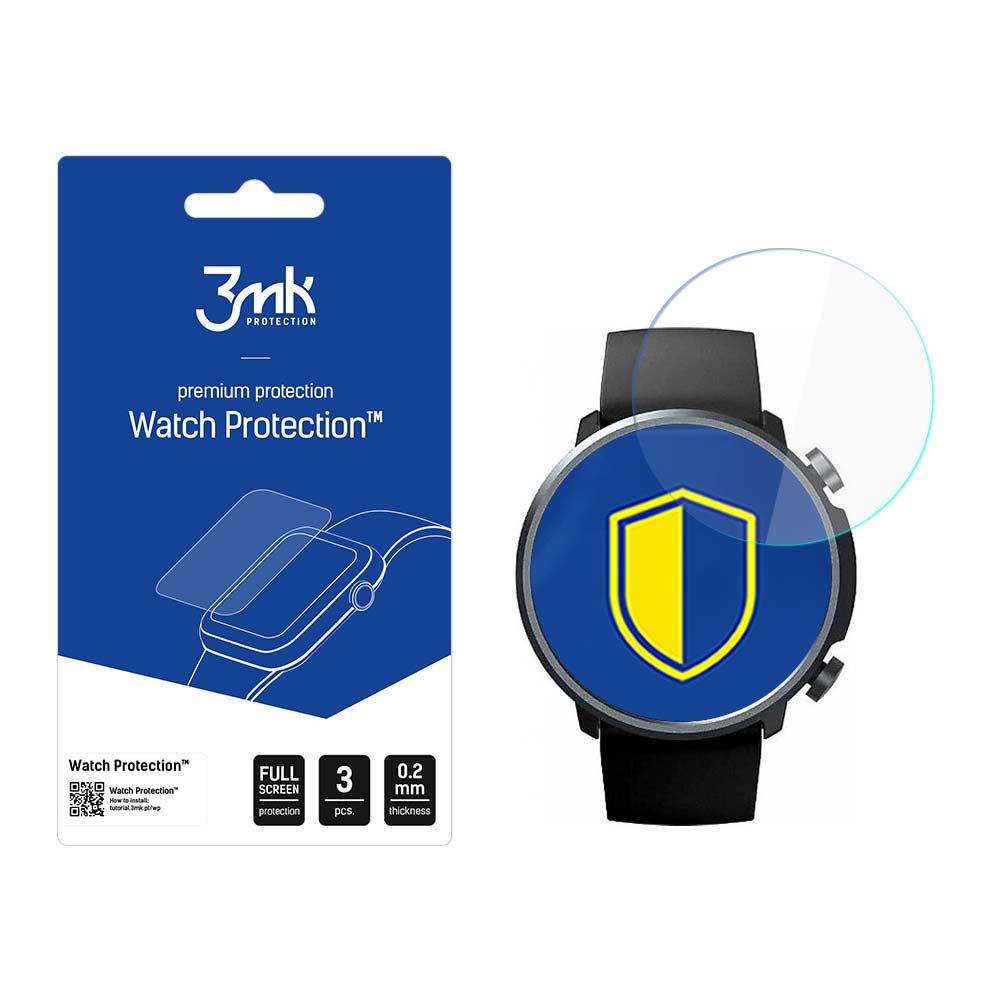 Mibro A1 – 3mk Watch Protection FlexibleGlass älykellon näytönsuoja