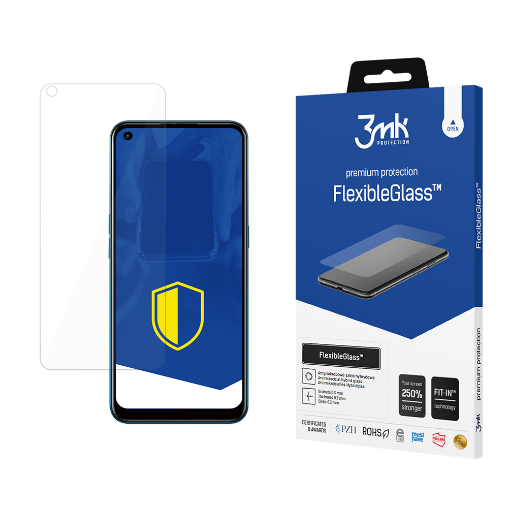 Oppo A53 2020/A53s – 3mk FlexibleGlass puhelimen näytönsuoja