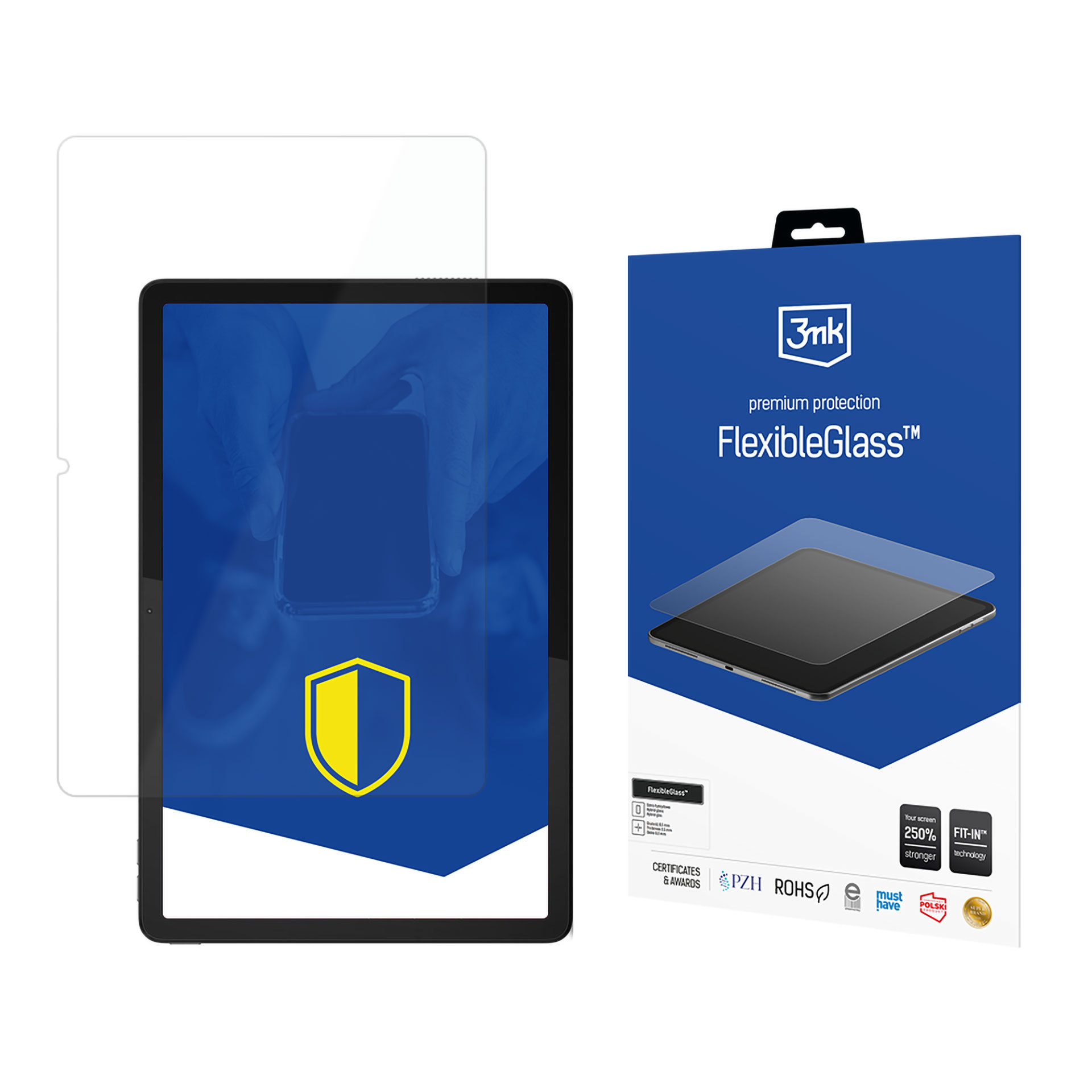 Lenovo Tab B11 – 3mk FlexibleGlass (enintään 13") tabletin näytönsuoja