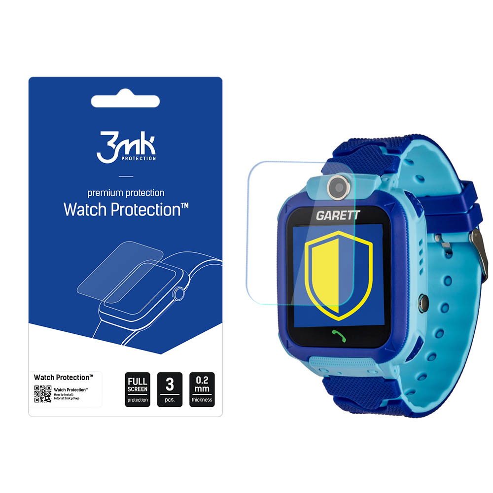 Garett Kids XD – 3mk Watch Protection FlexibleGlass älykellon näytönsuoja