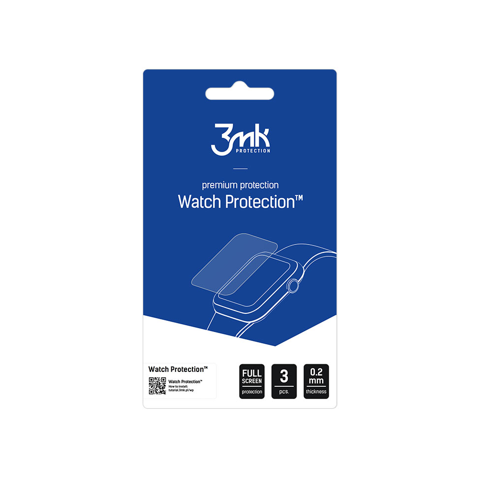 Samsung Galaxy Gear SM-V700 – 3mk Watch Protection ARC älykellon näytönsuoja