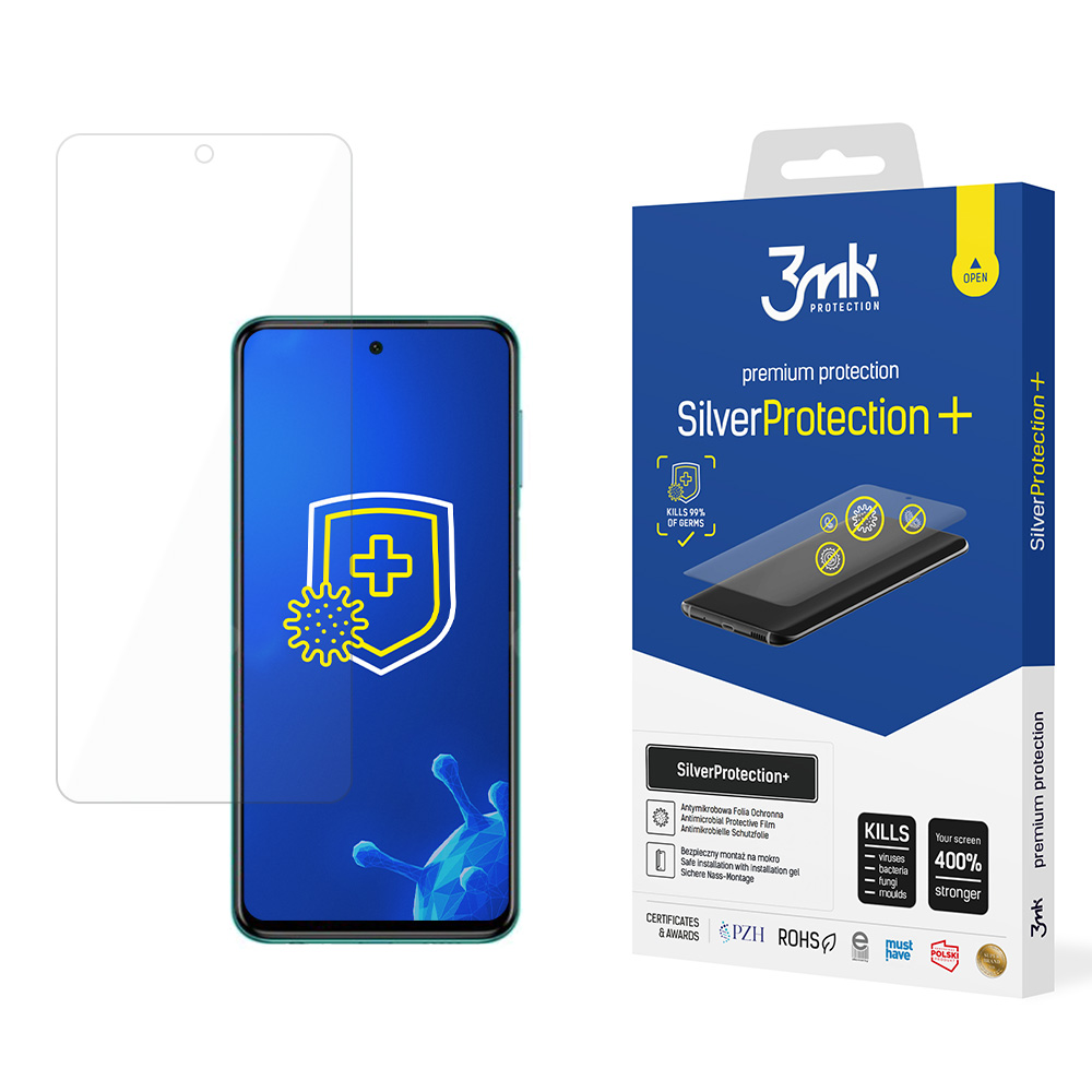 Xiaomi Redmi Note 9S – 3mk SilverProtection+ puhelimen näytönsuoja