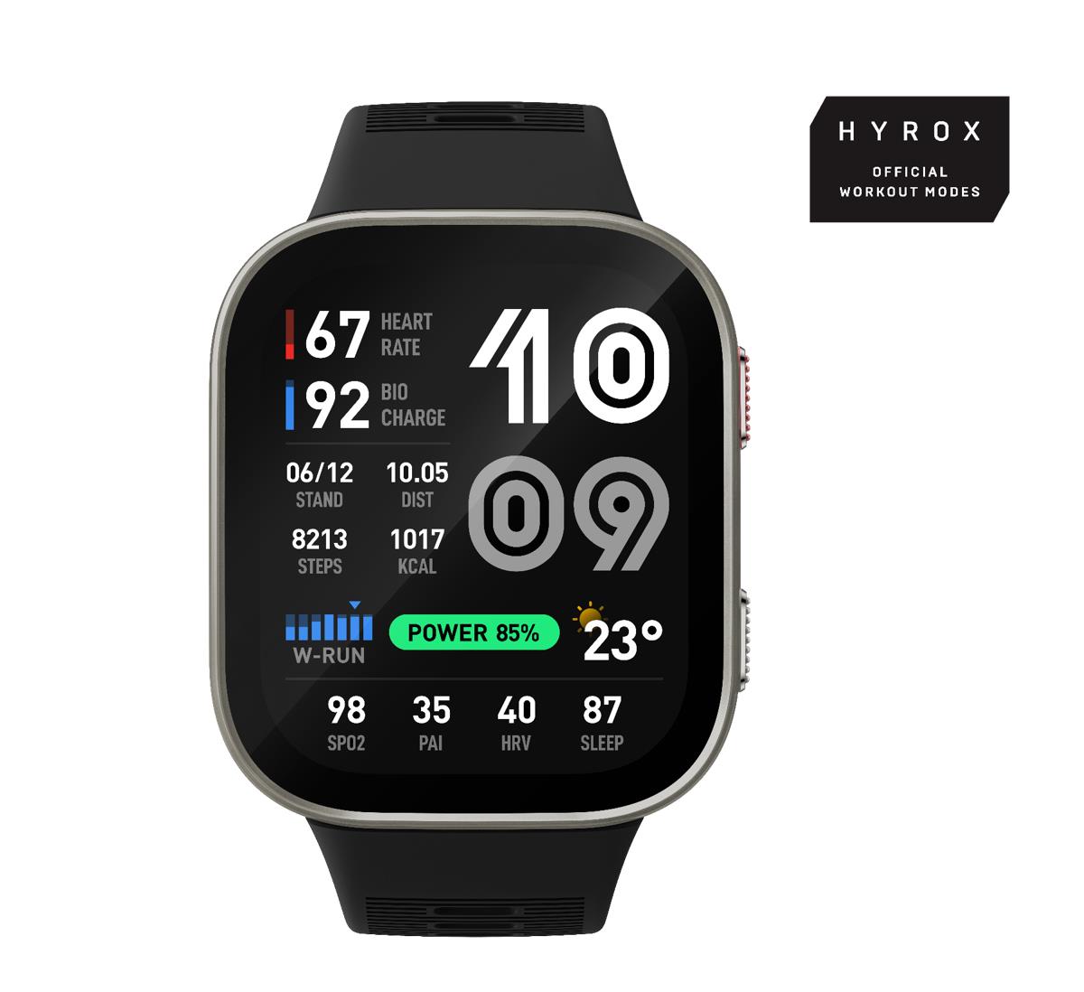 Amazfit älykello Bip Max (W2568EU1N) – hopeanvärinen