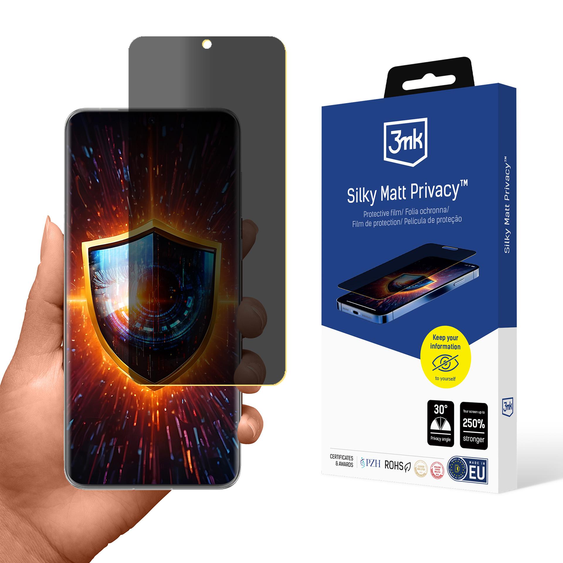 Huawei P60 Pro – 3mk Silky Matt Privacy tietosuojakalvo
