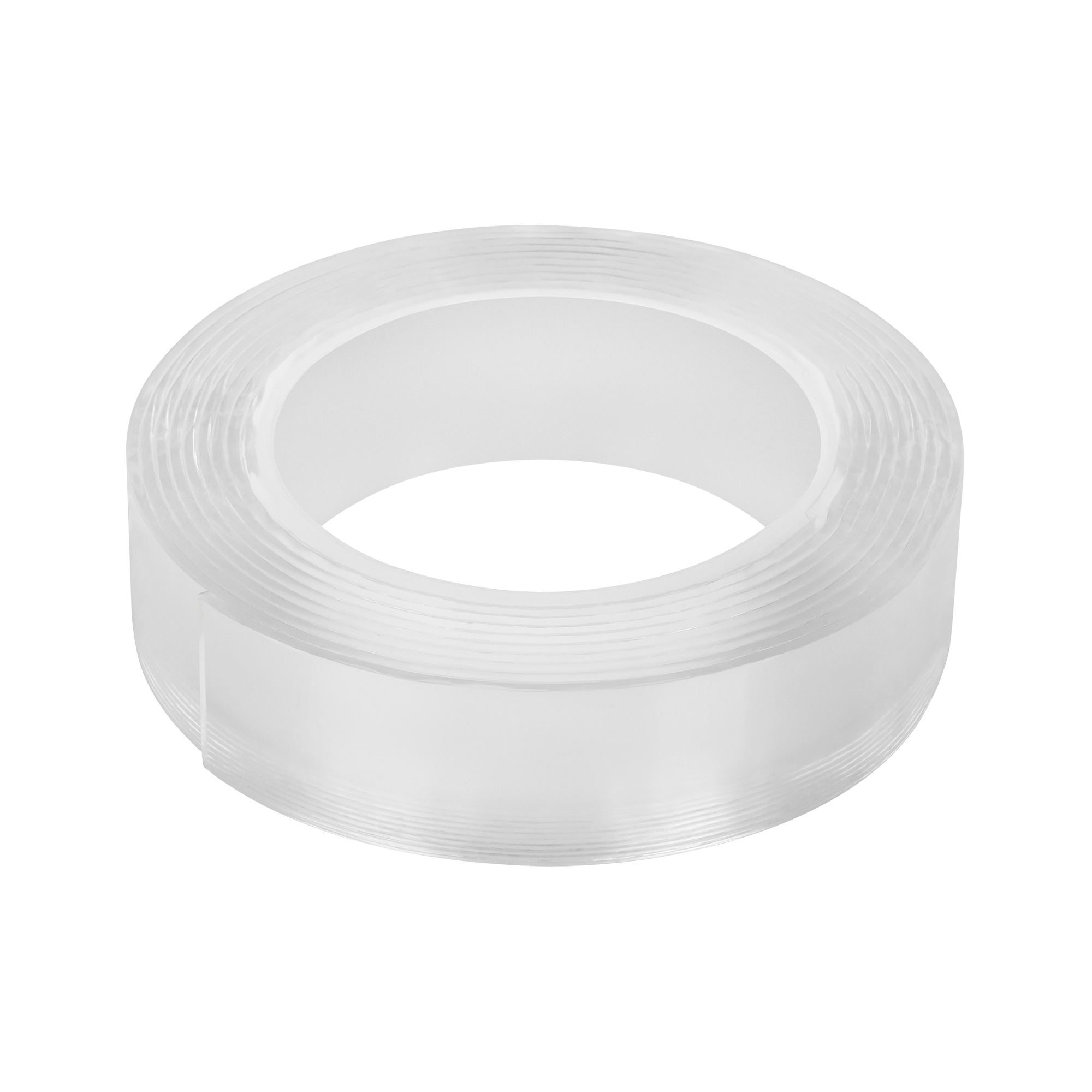 REBEL uudelleenkäytettävä kaksipuolinen nano-asennusteippi (2 mm × 30 mm × 3 m), läpinäkyvä