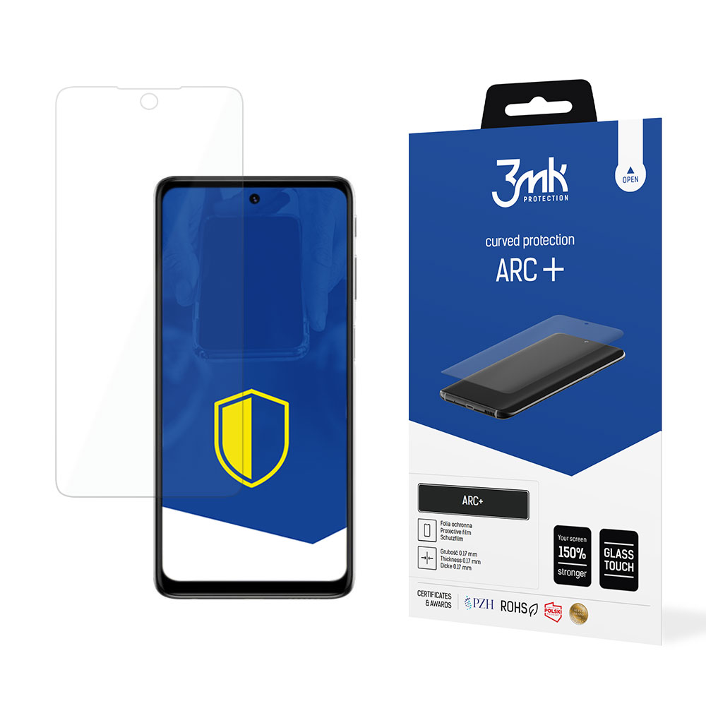 Motorola Moto G51 5G – 3mk ARC+ puhelimen näytönsuoja