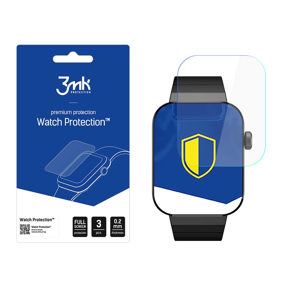 Mibro T1 – 3mk Watch Protection ARC älykellon näytönsuoja