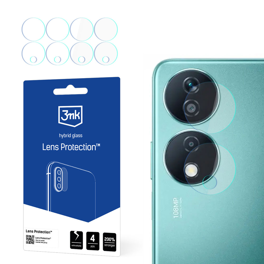 3mk Lens Protection™ hybridinen kameralinssiensuoja Honor X7B