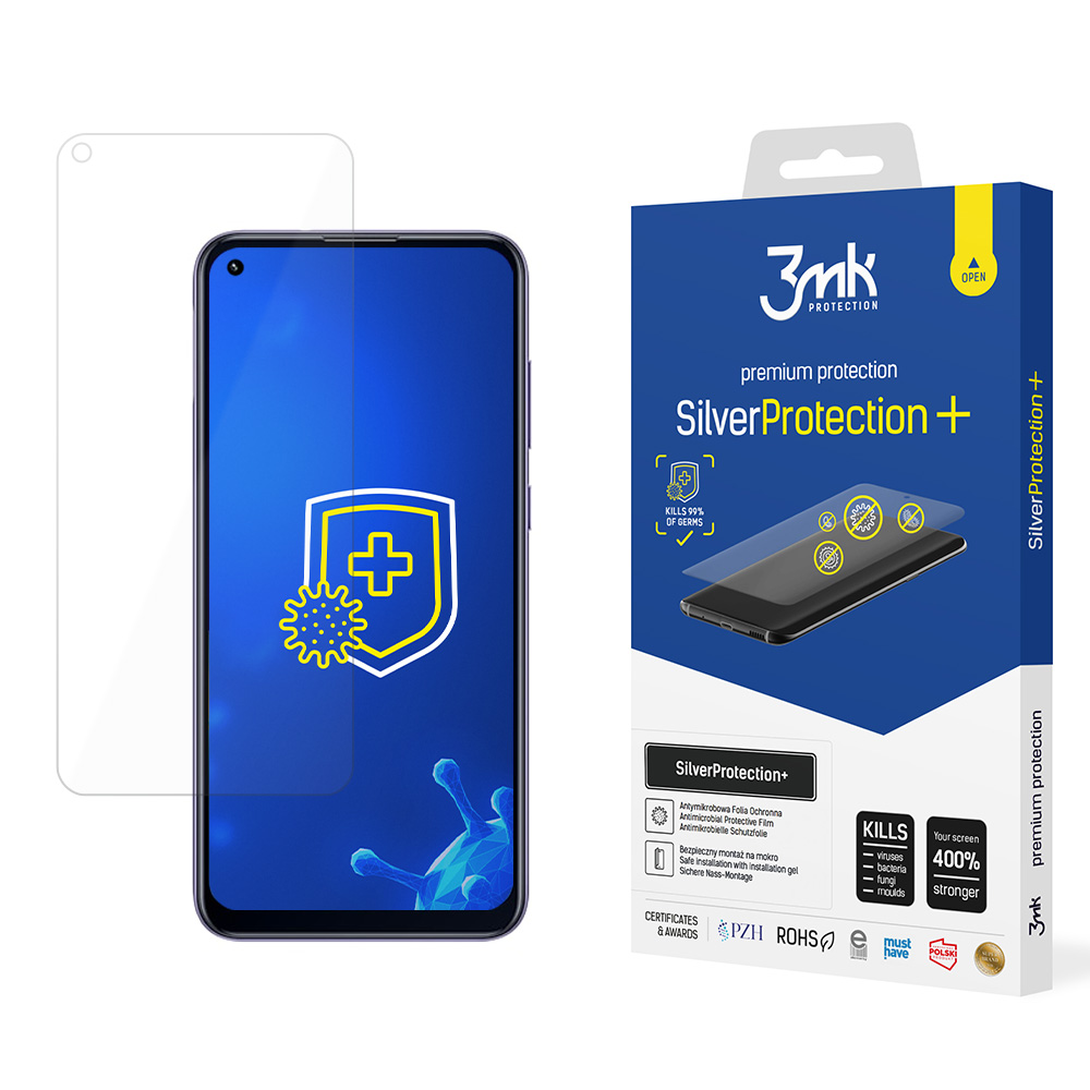Samsung Galaxy M11 – 3mk SilverProtection+ puhelimen näytönsuoja