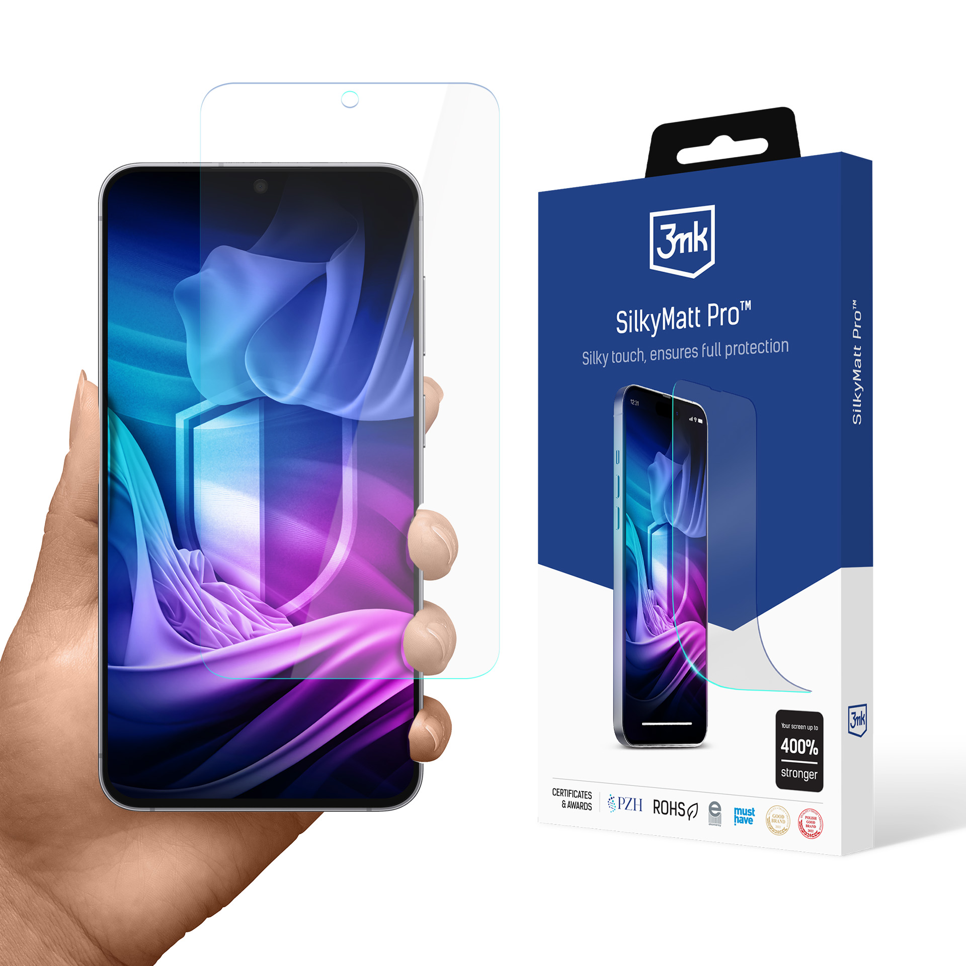 Samsung Galaxy S26 FE – 3mk Silky Matt Pro puhelimen näytönsuoja