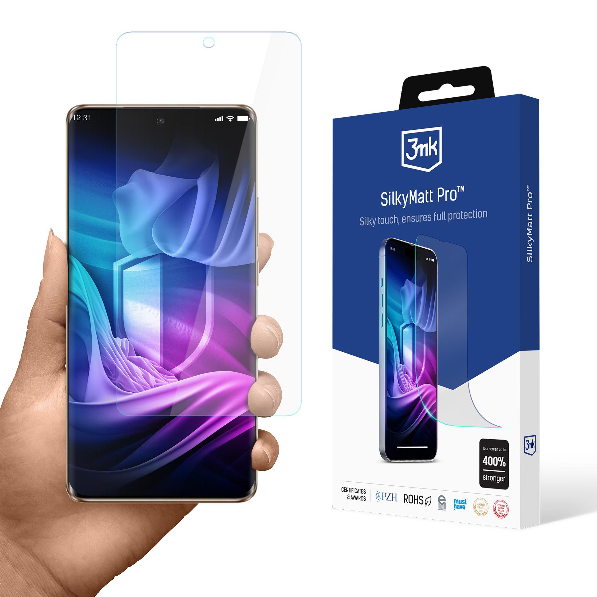 Oppo Reno 10 Pro+ – 3mk Silky Matt Pro puhelimen näytönsuoja