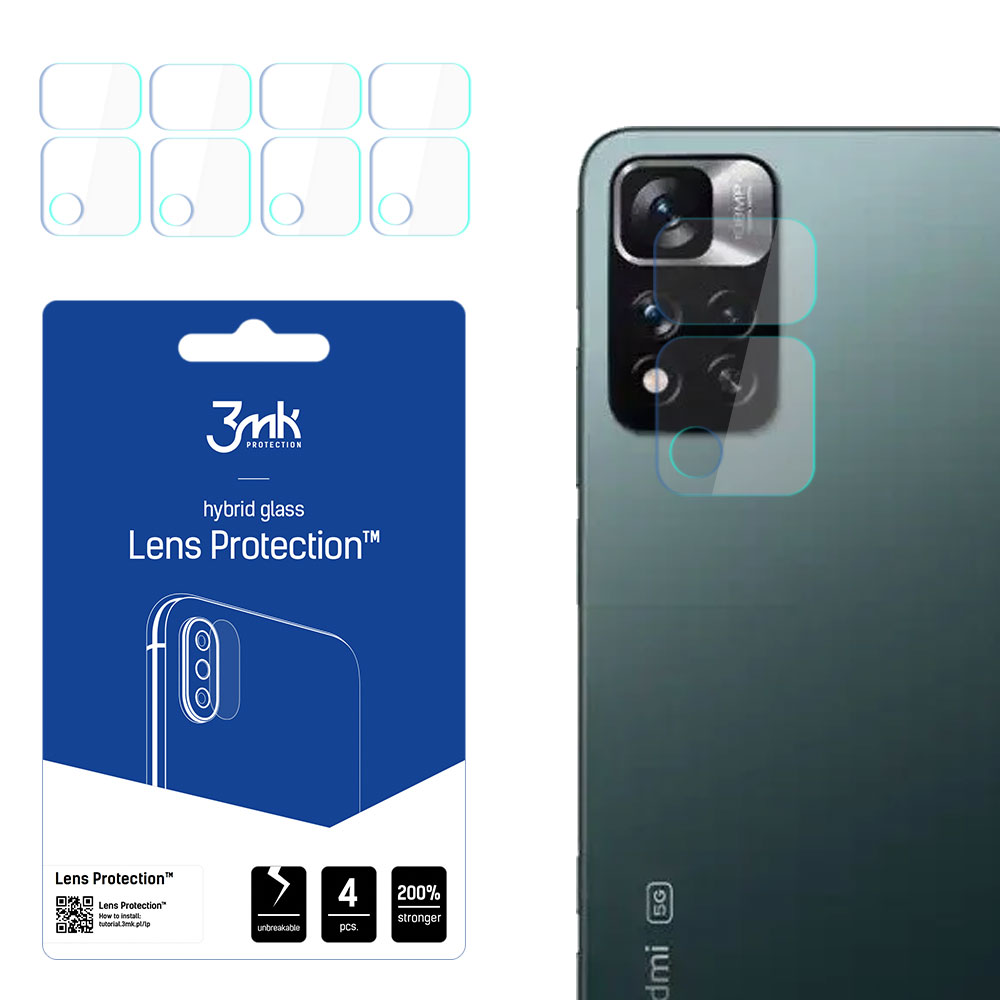 Xiaomi Redmi Note 11 Pro+ 5G – 3mk Lens Protection kameran linssinsuoja
