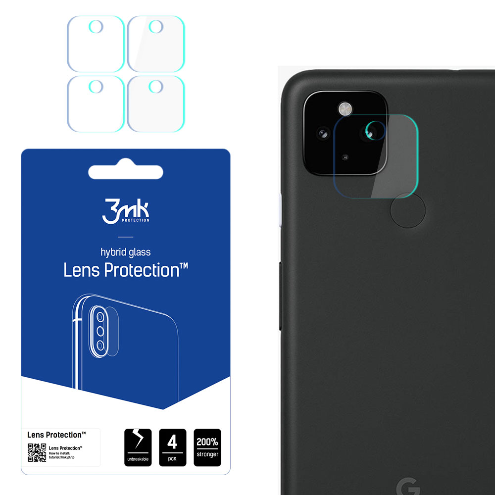 Google Pixel 4A 5G – 3mk Lens Protection kameran linssinsuoja