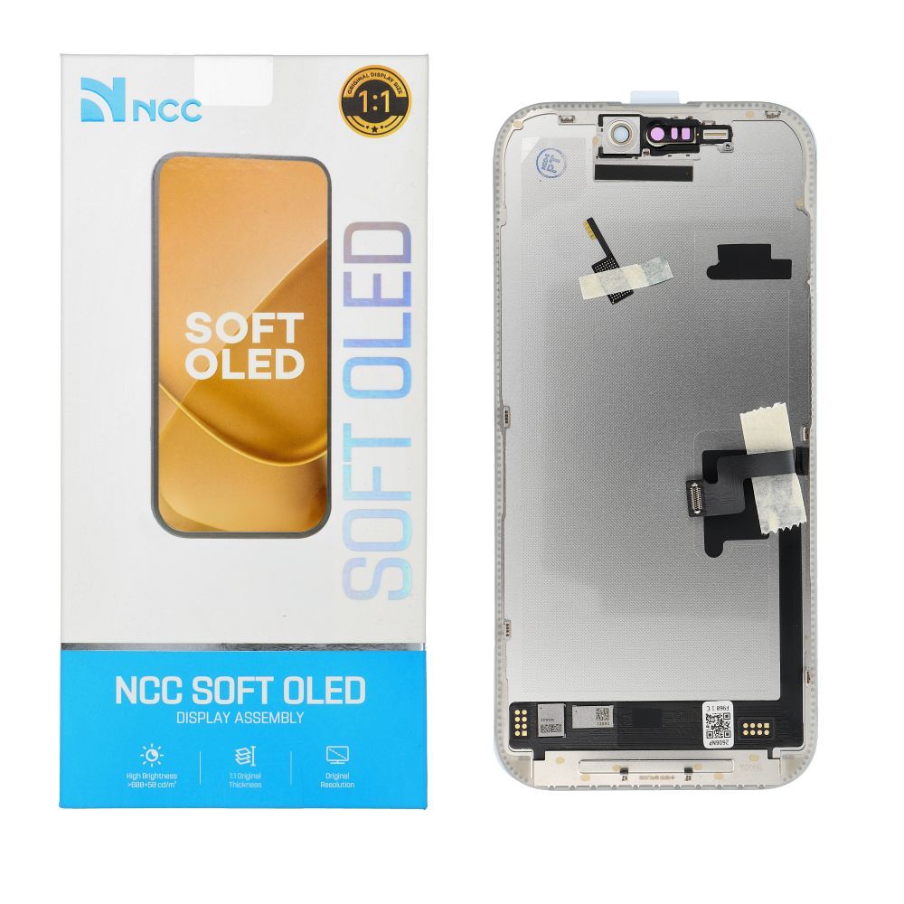 NCC LCD Display for iPhone 16 Pro 120 Hz Soft OLED (supports IC transplant)
