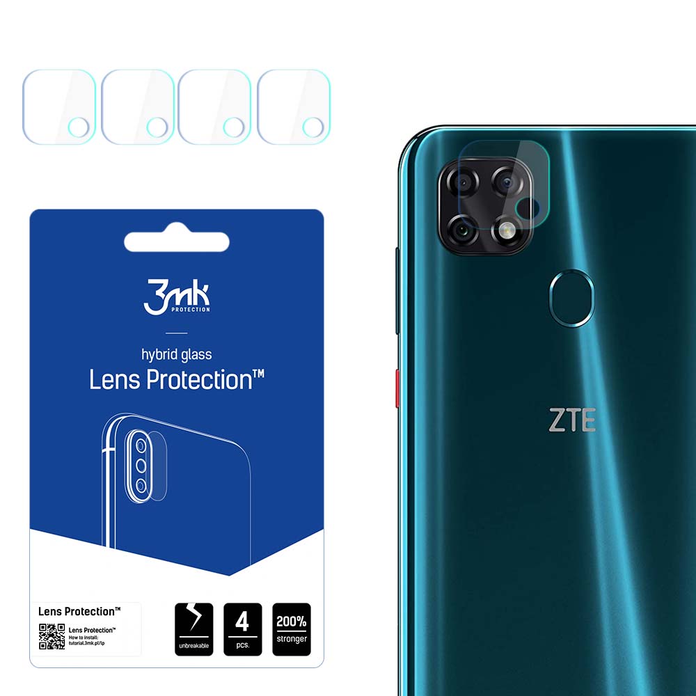ZTE Blade 10 Smart – 3mk Lens Protection kameran linssinsuoja