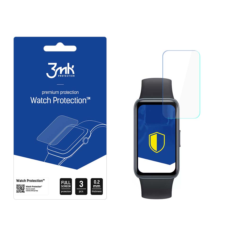 HUAWEI Band 8 – 3mk Watch Protection ARC älykellon näytönsuoja