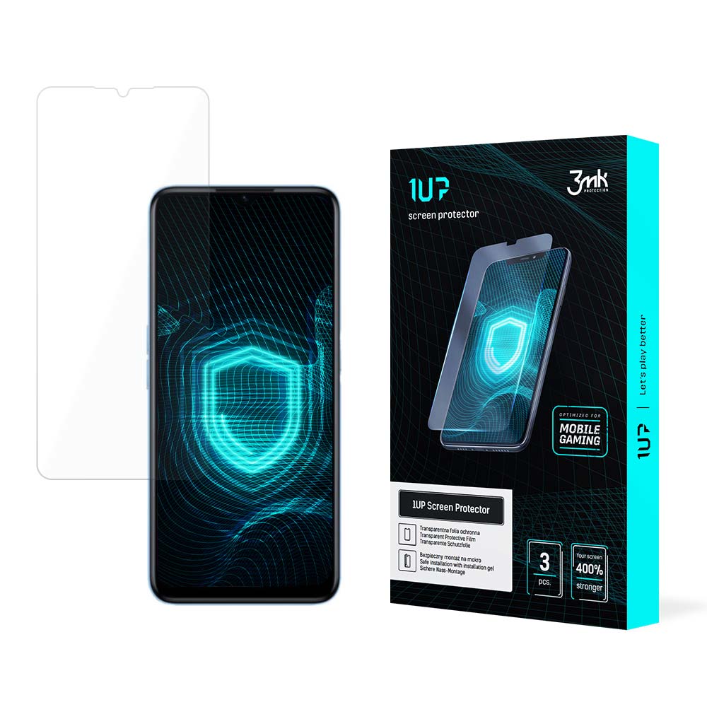 Realme Narzo 50A Prime – 3mk 1UP puhelimen näytönsuoja